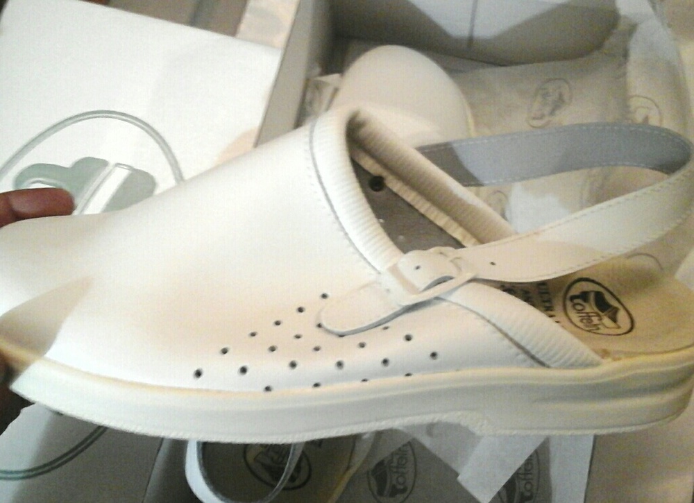 Toffeln white occupational shoes unisex nurse etc - Picture 3 of 6